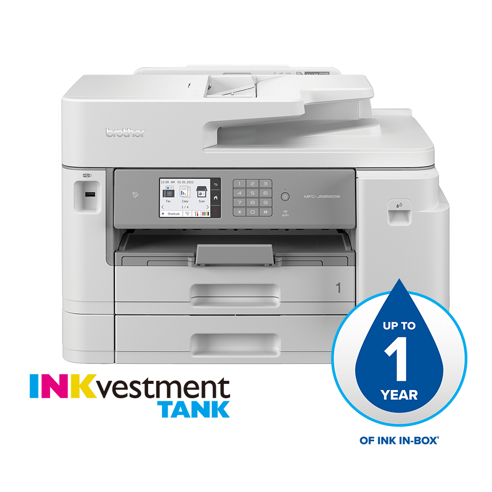 MFCJ5955DW Colour Inkjet A3 MultiFunction Printer (Exclusive to