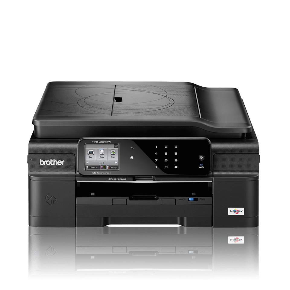 MFCJ870DW AllinOne Inkjet Printer + Duplex, Fax, NFC and Wireless