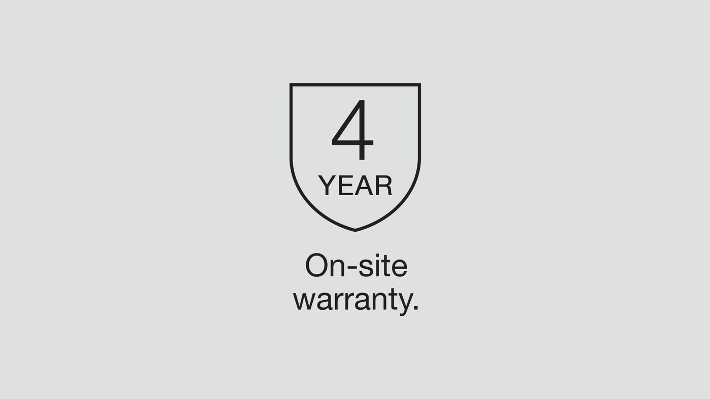 4 Year On-site Warranty_Light Grey