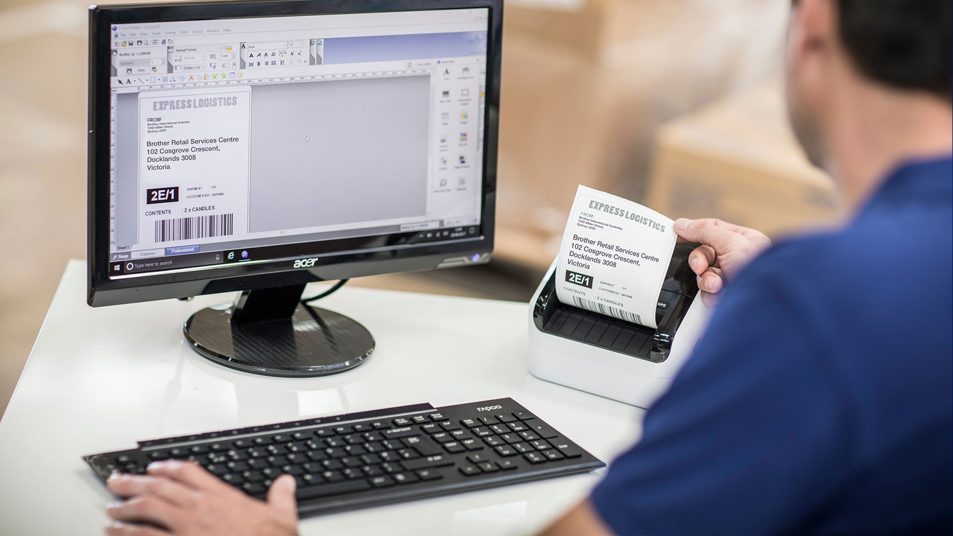 Desktop Label Printers | Brother NZ