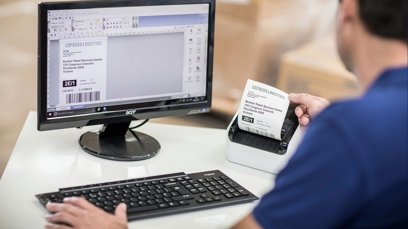 QL-shipping-label-computer-warehouse-courierlabel