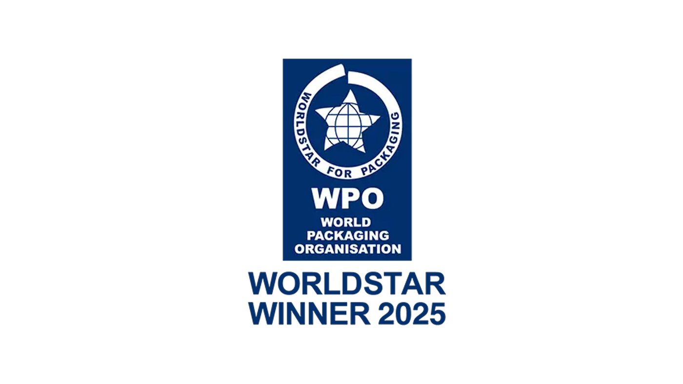 WorldStar Global Packaging Award 2025 logo recognising Brother’s innovative and sustainable moulded pulp packaging