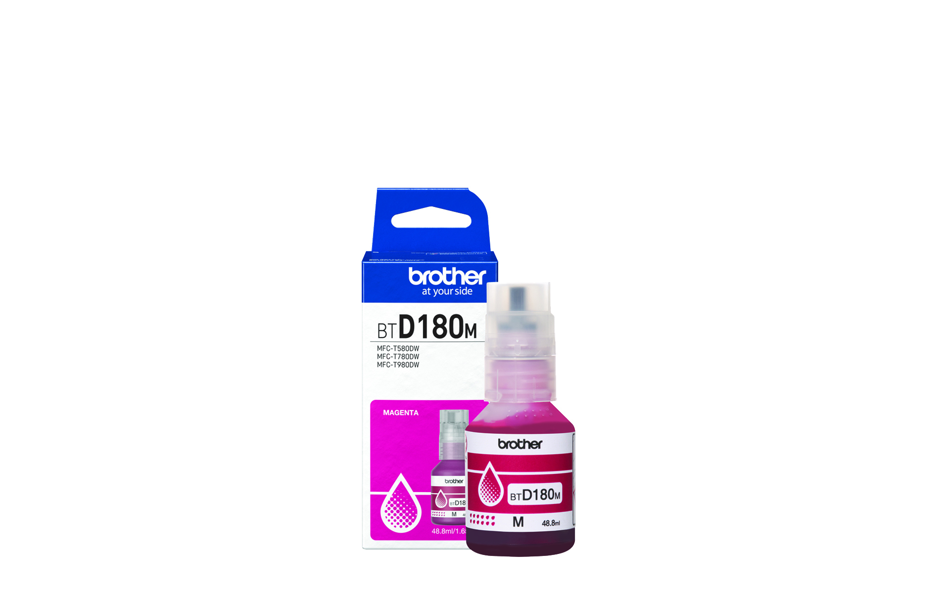 BTD180M Genuine Magenta Super High Yield Ink Bottle