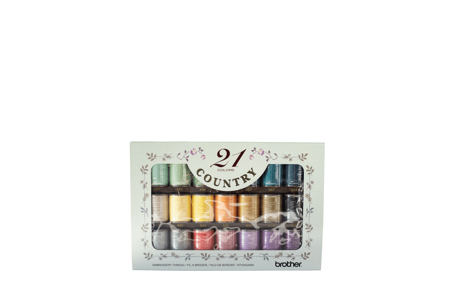 CYT-21 Country Yarn Thread 21-Pack