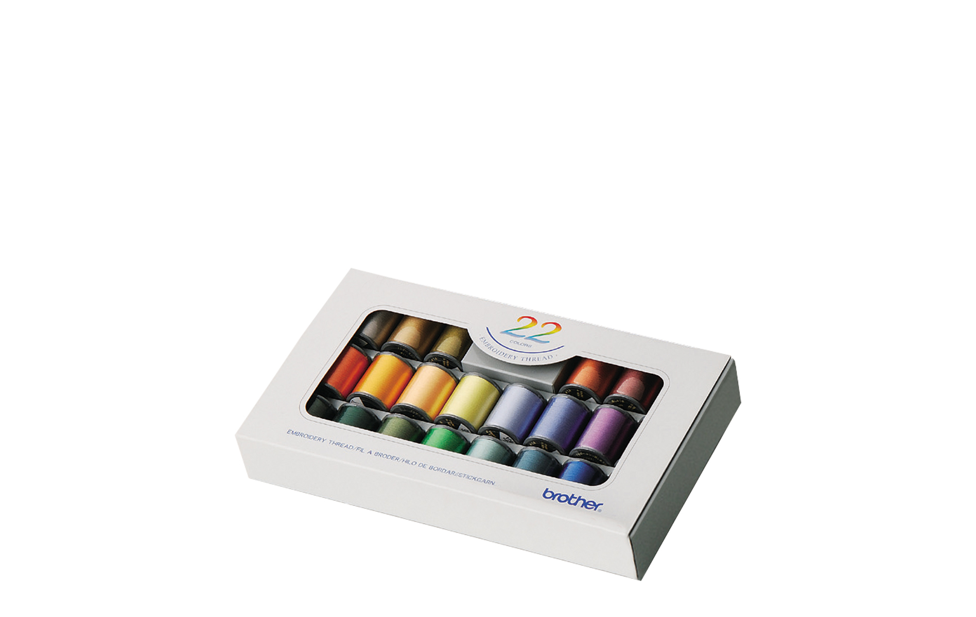 ETS-22N Embroidery Thread 22-Pack