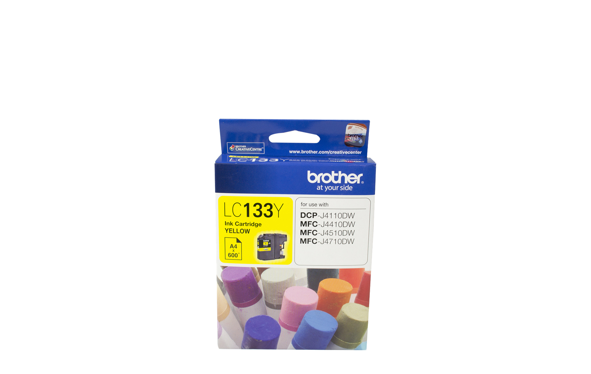 LC133Y Genuine Brother Yellow Ink Cartridge