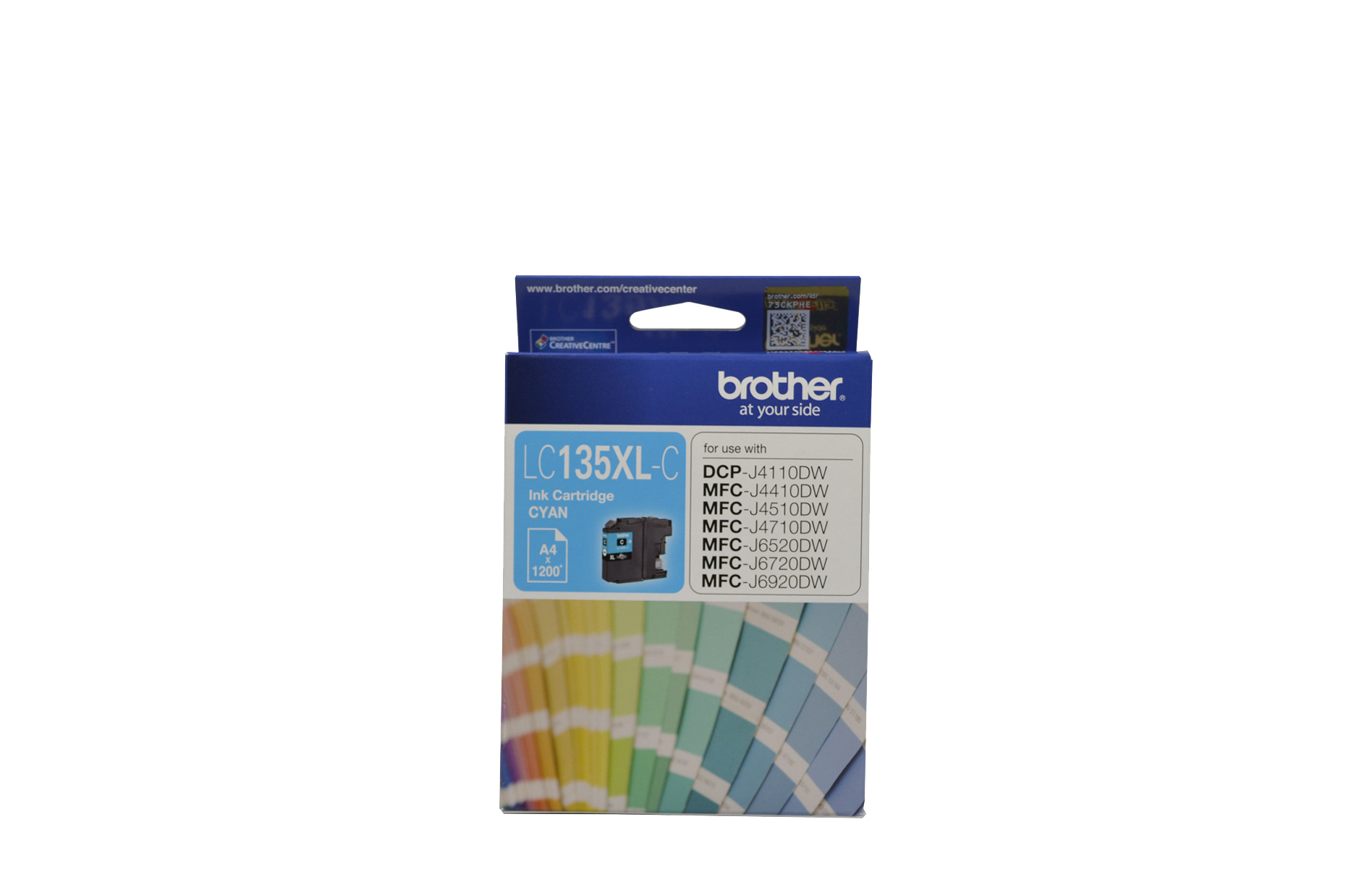 LC135XLC Genuine Brother Cyan Ink Cartridge