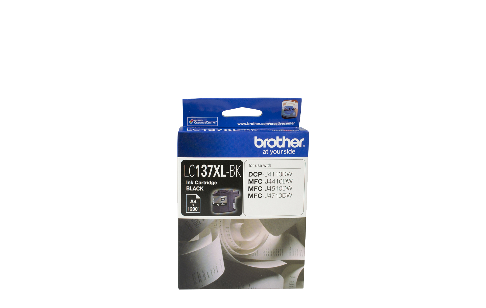 LC137XLBK Genuine Brother Black High Yield Ink Cartridge