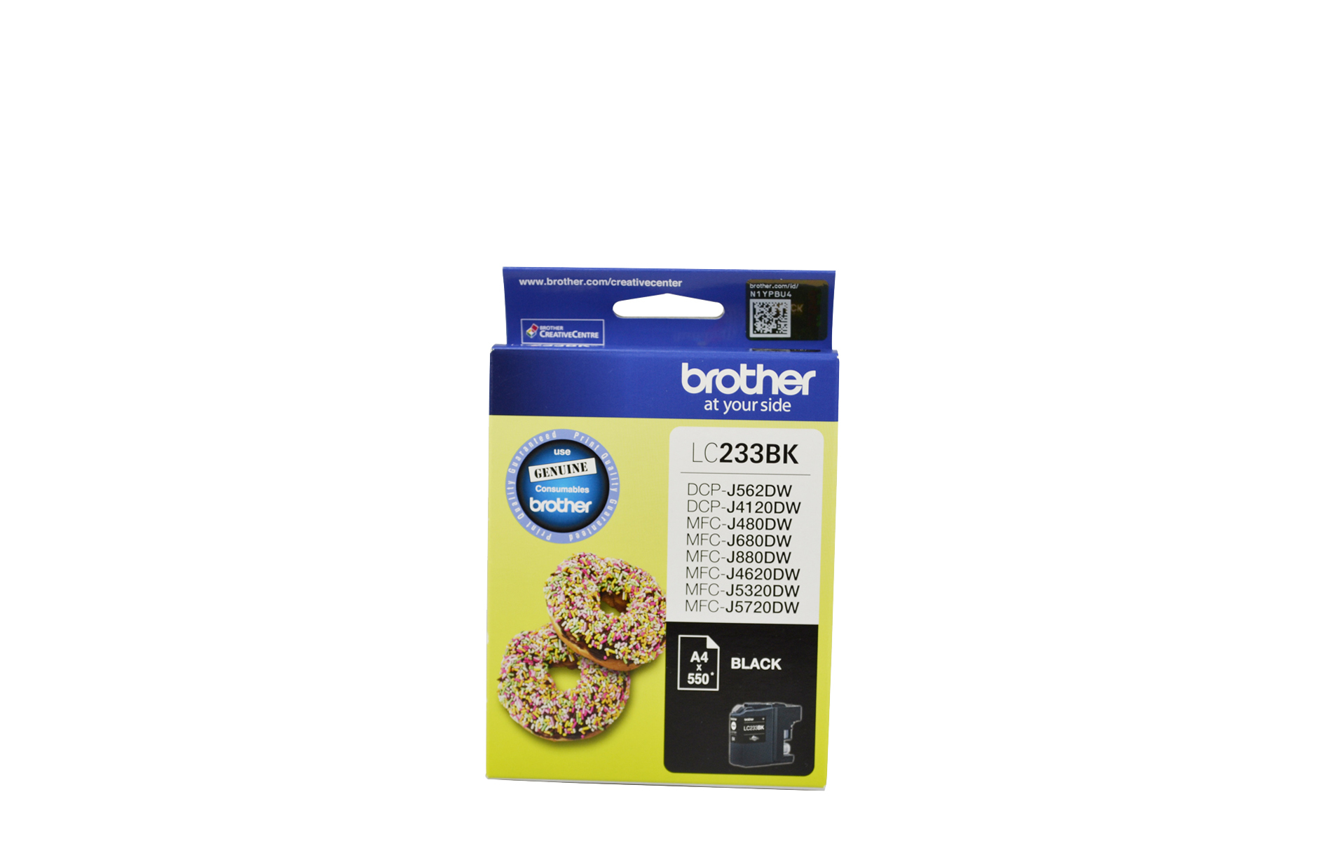LC233BK Genuine Brother Black Ink Cartridge