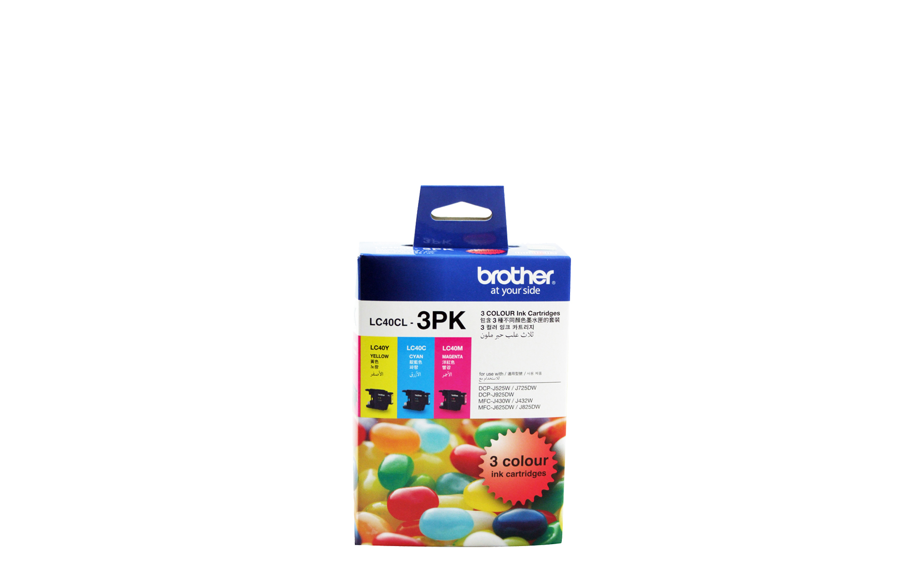 LC40CL-3PK Genuine Multipack CMY Ink Cartridge