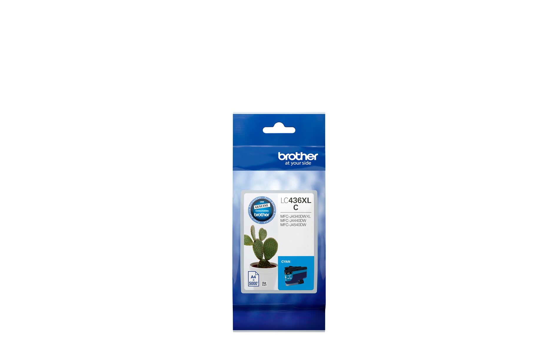 LC436XLC Genuine Cyan High Yield Ink Cartridge