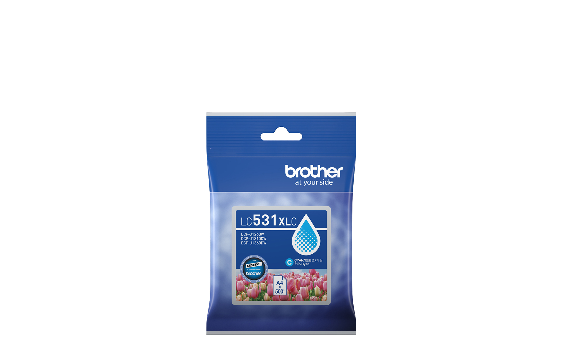 LC531XLC Genuine Cyan High Yield Ink Cartridge