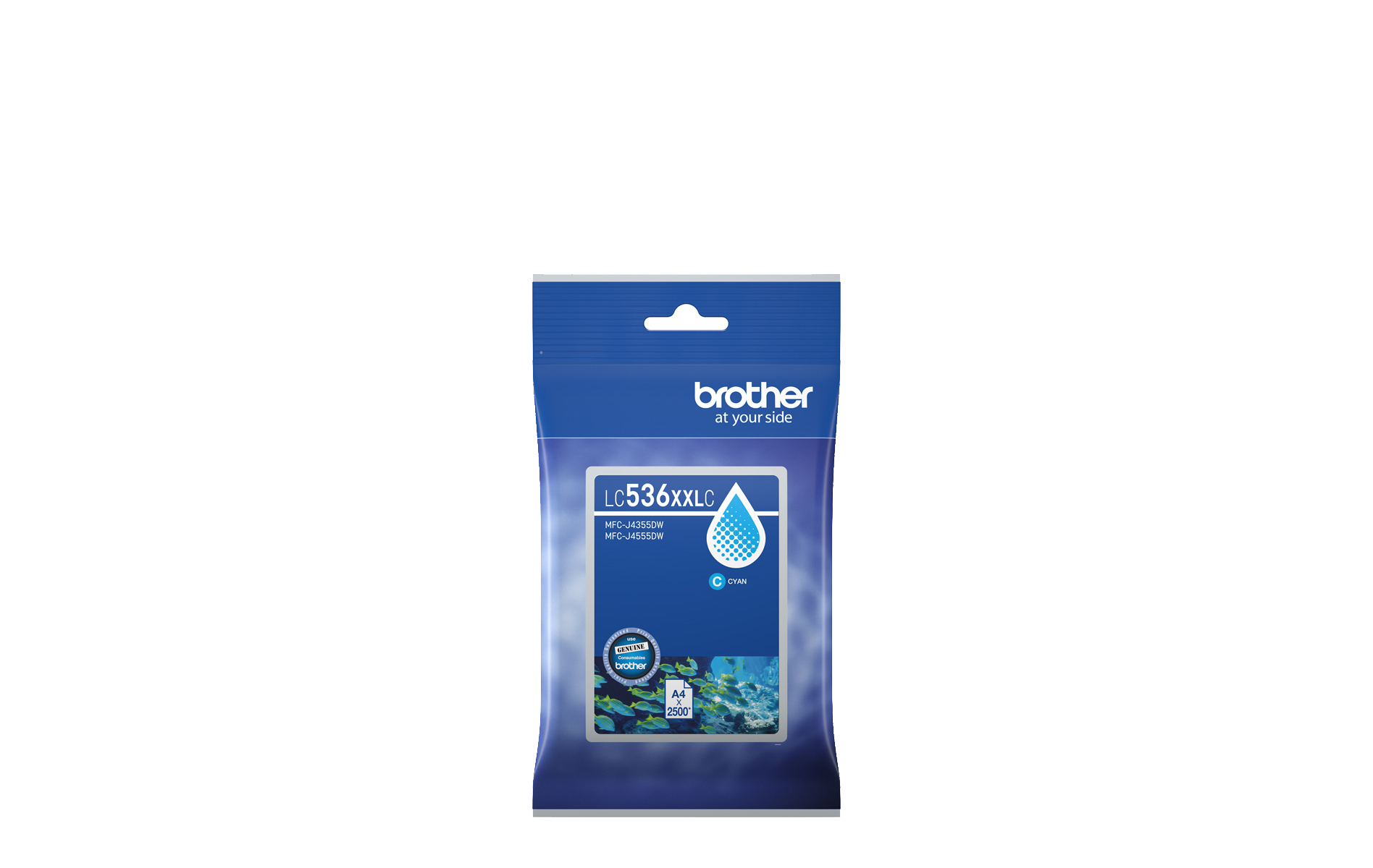 LC536XXLC Genuine Cyan Super High Yield Ink Cartridge