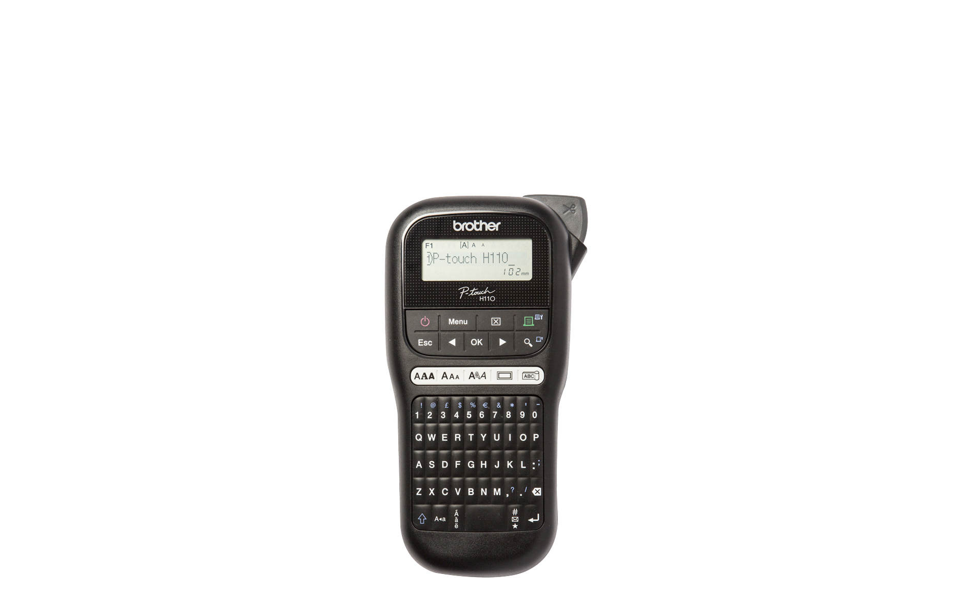 PT-H110BK Handheld Label Maker
