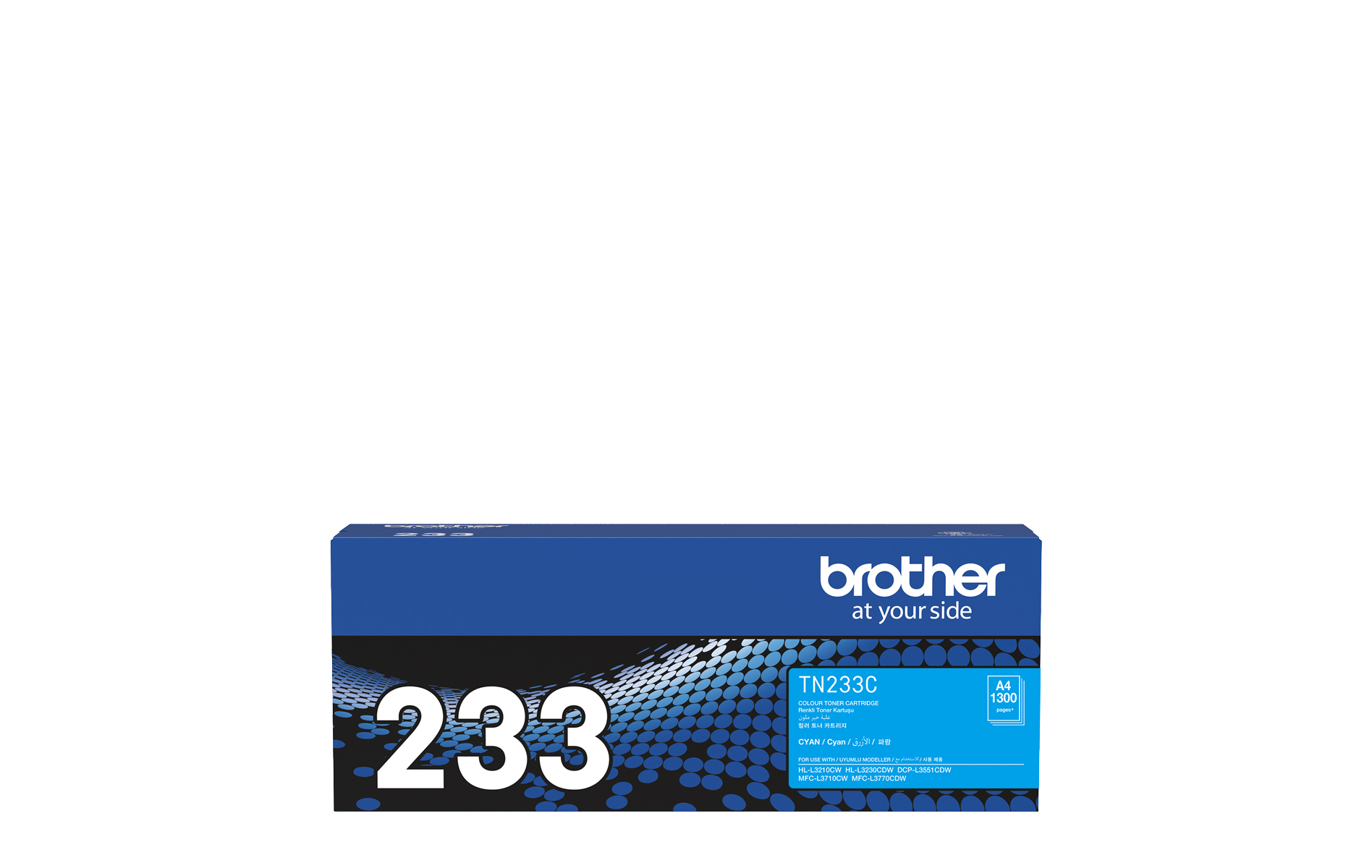 TN233C Genuine Brother Cyan Standard Yield Toner