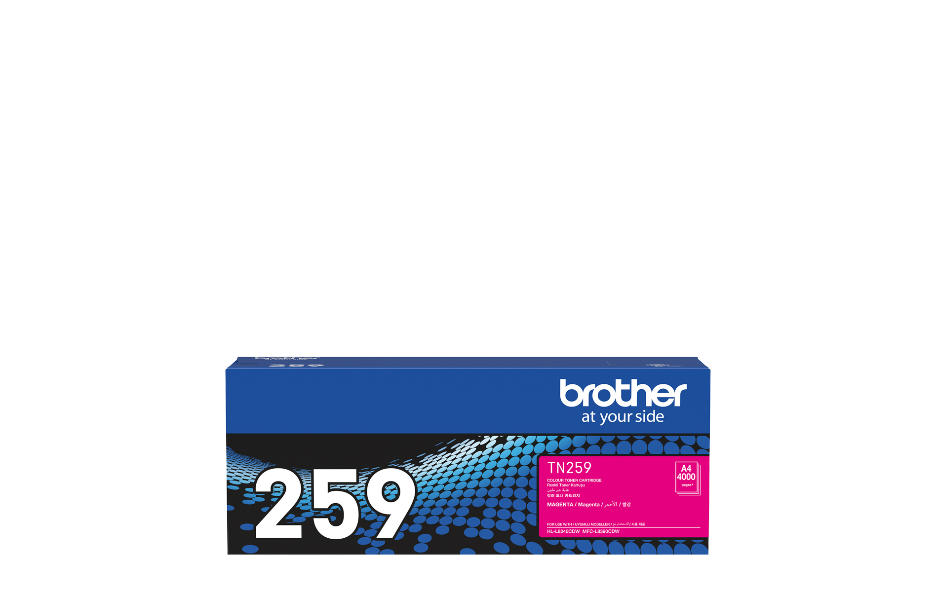 TN259M Genuine Brother Magenta Super High Yield Toner
