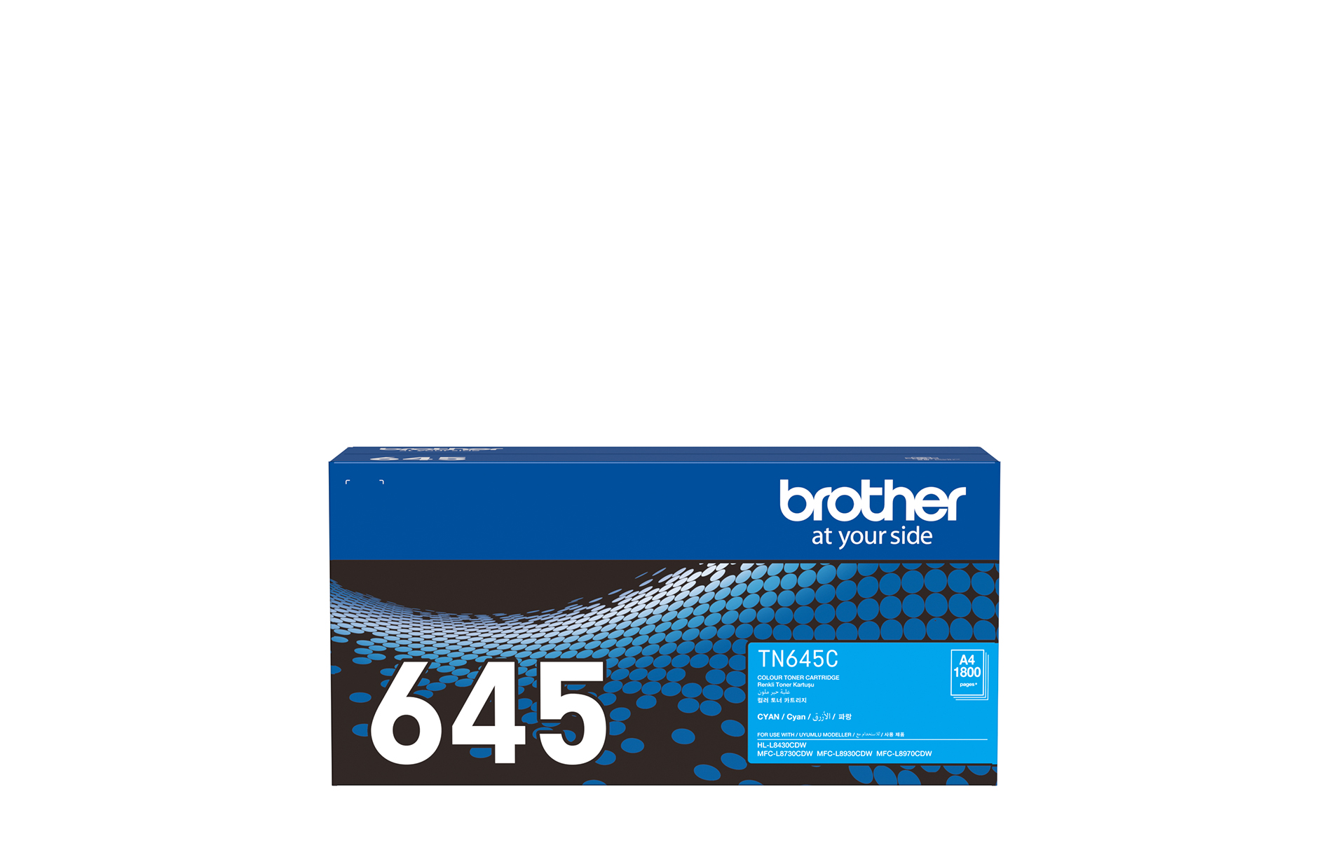 TN645C Brother Genuine Cyan Standard-Yield Toner