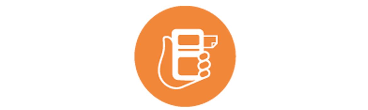 Mobile printer icon