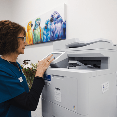 Levin Family Health Brother Printer