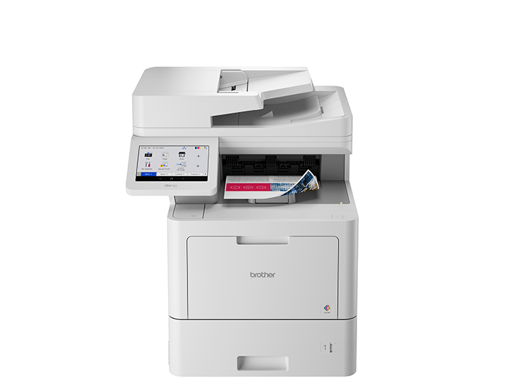 brother colour laser printer with output
