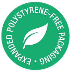 307 x 312px - Expanded Polystyrene-free Sticker_Solid Green