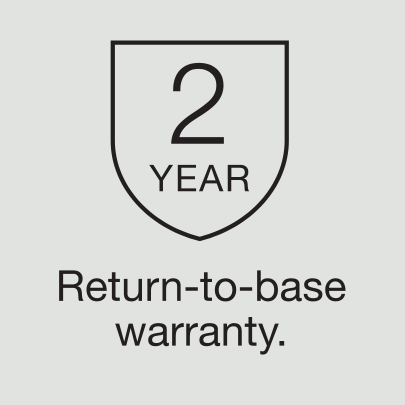 2-Year Return-to-Base Warranty