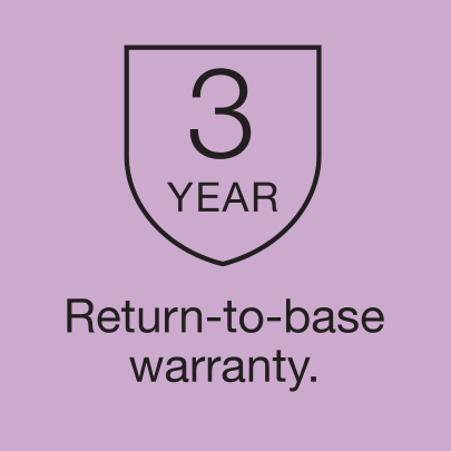 3-Year Return-to-Base Warranty