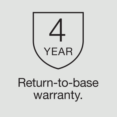 4-Year Return-to-Base Warranty