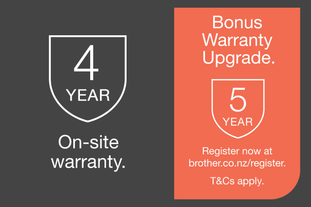 5-Year Warranty Upgrade 607 x 405px
