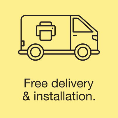Free Delivery  Installation