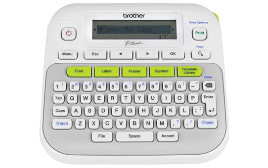 PT-D210 Desktop Label Maker 2