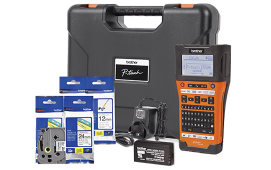 PT-E550WSP Electrician Labelling Kit