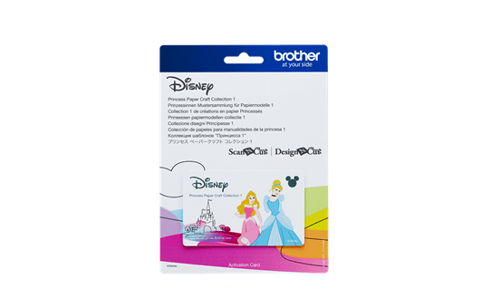 CADSNP02: ScanNCut Disney Princess Paper Craft Collection #1