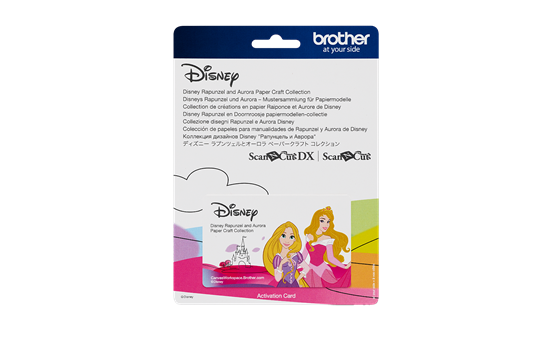 CADSNP08: ScanNCut Disney Rapunzel and Aurora Design Pattern Collection