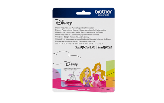 CADSNP08: ScanNCut Disney Rapunzel and Aurora Design Pattern Collection