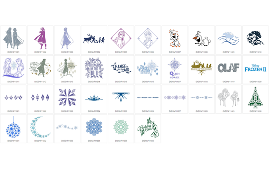 CADXDSNP11: ScanNCut Disney Frozen 2 Design Collection 2