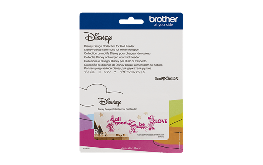 CADXDSNP12: ScanNCut Disney Design Collection for Roll Feeder