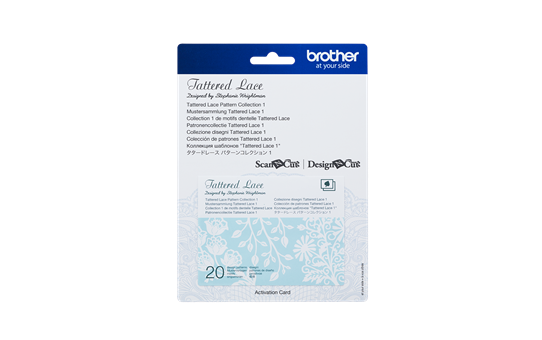 CATTLP01: ScanNCut Tattered Lace Pattern Collection 1