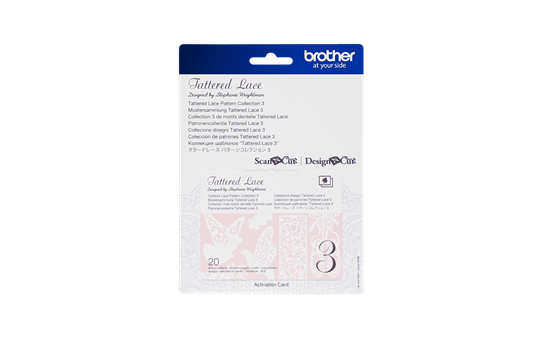 CATTLP03: ScanNCut Tattered Lace Pattern Collection 3