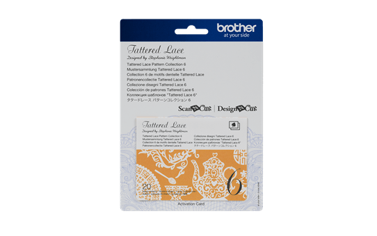 CATTLP06: ScanNCut Tattered Lace Pattern Collection 6