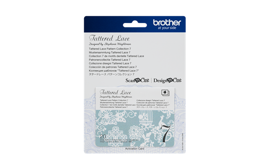 CATTLP07: ScanNCut Tattered Lace Pattern Collection 7