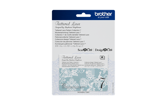 CATTLP07: ScanNCut Tattered Lace Pattern Collection 7