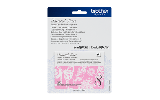 CATTLP08: ScanNCut Tattered Lace Pattern Collection 8