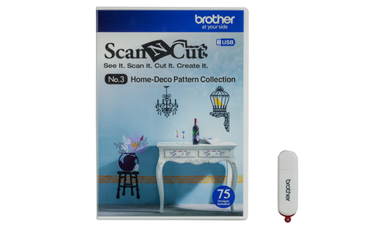 CAUSB3: ScanNCut Home-Deco Pattern Collection