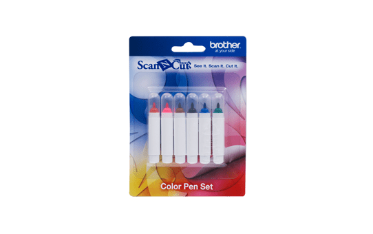 CAPEN1: ScanNCut 6 Colour Pen Set 