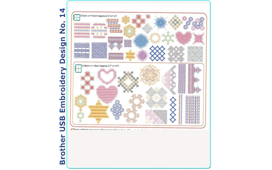BLECUSB14AP: Embroidery Design Collection 14 2