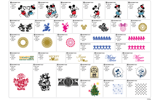 CADXVBDSNKIT1: ScanNCut DX Disney Vinyl Auto Blade Kit 3