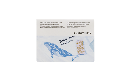 CADXVBKIT1: ScanNCut DX Vinyl Auto Blade Kit 3