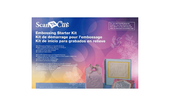 CAEBSKIT1: ScanNCut Embossing Starter Kit 