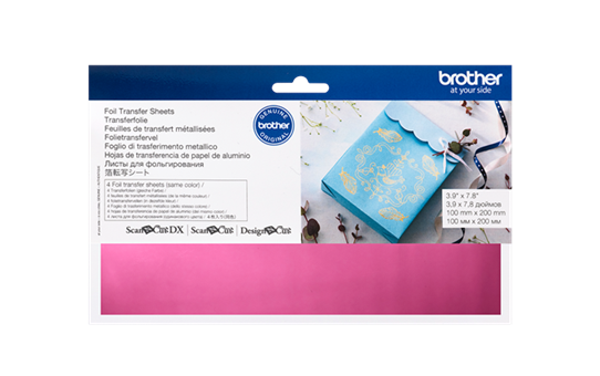 CAFTSPNK1: ScanNCut Foil Sheets - Pink